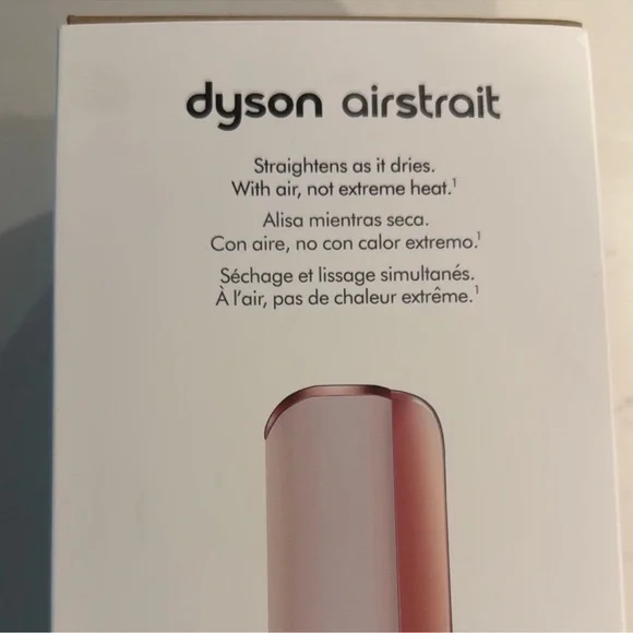 New sealed Dyson Air straight hair styling tool rose gold - Picture 3 of 4